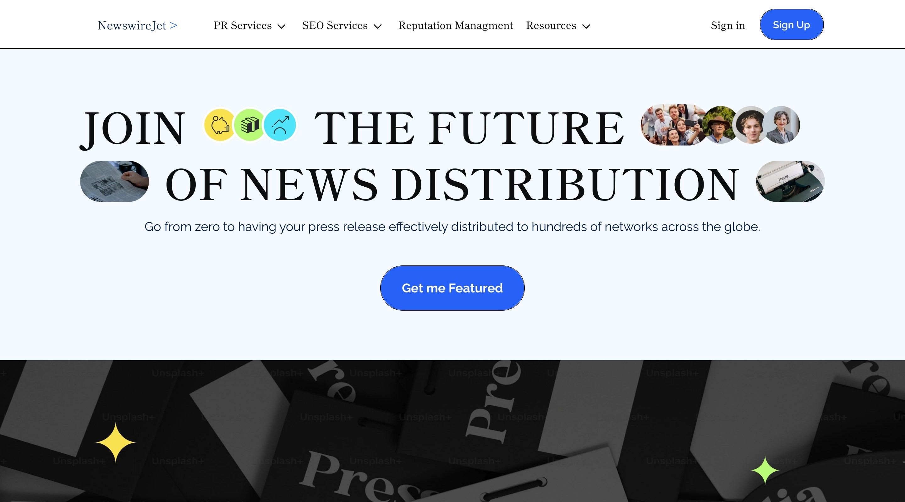 NewswireJet — PR SaaS · Web design case study by UXHAMZA (Hamza Shabbir), UI/UX product designer